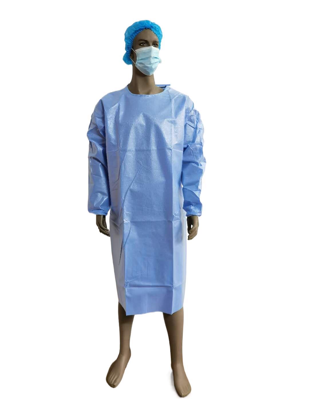 ASTM F739-12一次性防化服化疗服 chemotherapy gown可出口