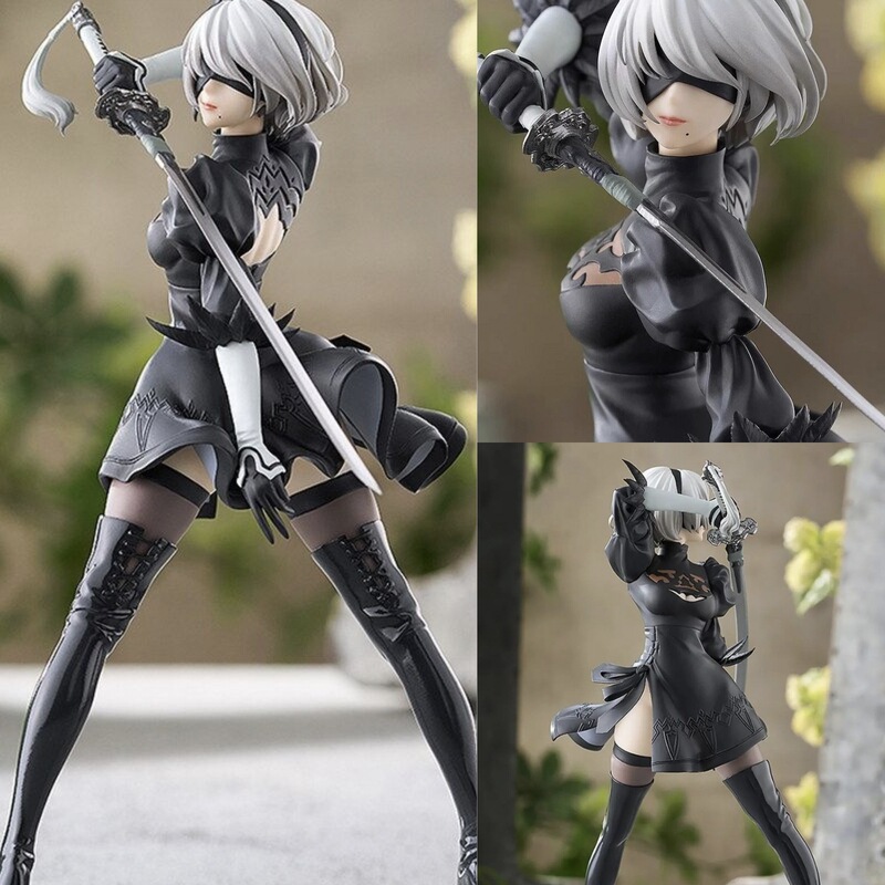 Gk Dh Mechanical Age Nier 2B Lady Robot Anime Gift Figure Model Ornament Peripheral Doll Gk Dh Mechanical Age Nier 2B Lady Robot Anime Gift Figure Model Ornament Peripheral Doll
