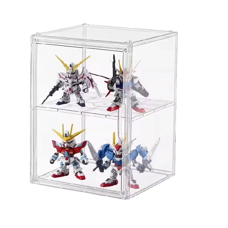 Storage system, stand, box, minifigure, acrylic doll