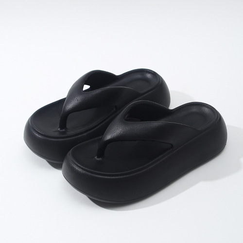 Source factory platform sole herringbone niu slippers women's summer slippers thick-soled EVA outer wear sandals with a sense of stepping on the beach