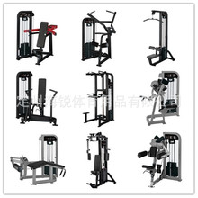 高拉力背肌训练器健身房商用背部训练器材含配重免维护健身器械