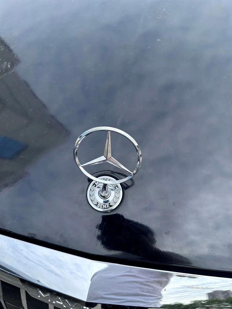 Mercedes-Benz engine hood emblem, C200L, E300L, C260L, S320L, S350 – modified front emblem