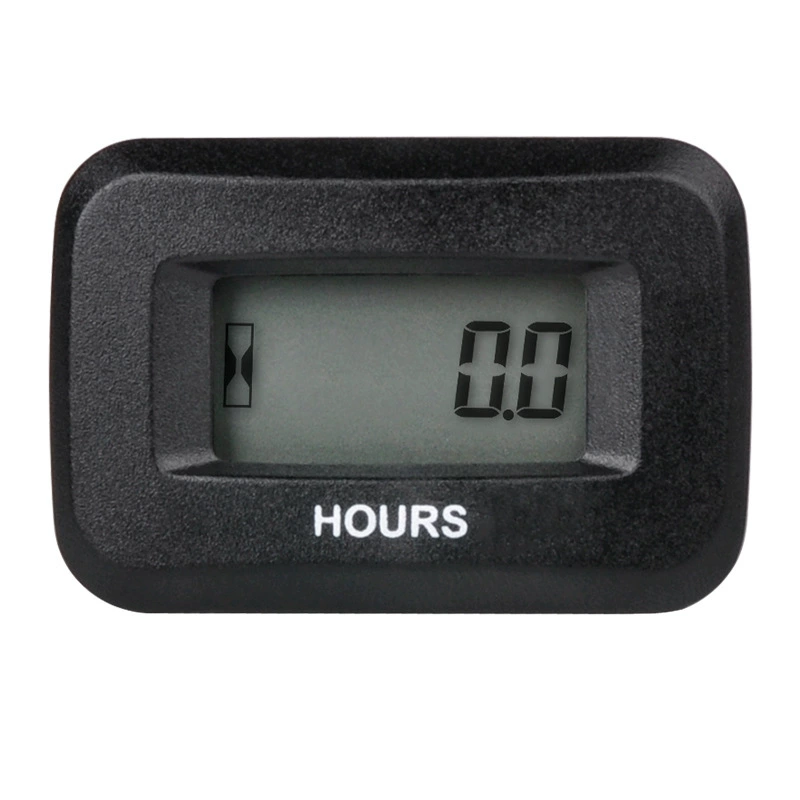 Фабрика Прямые поставки Инженерная машина экскаватор погрузчик роликовый счетчик моточасов ЖК-цифровой дисплей Водонепроницаемый Таймер