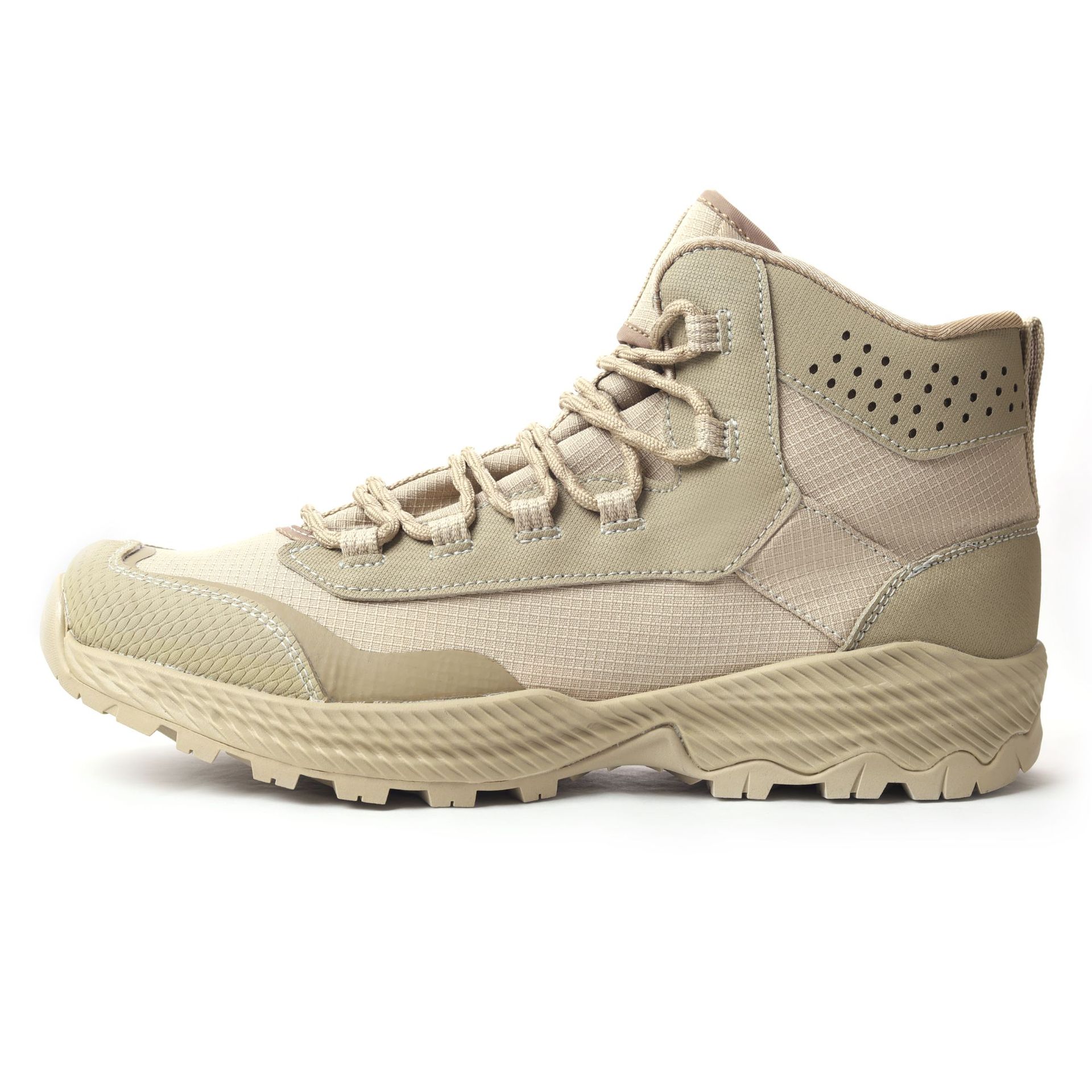 Jun Zhi Du 2026 arena primavera y otoño al aire libre ligero zapatos de montaña zapatos de senderismo botas tácticas del desierto botas Martin