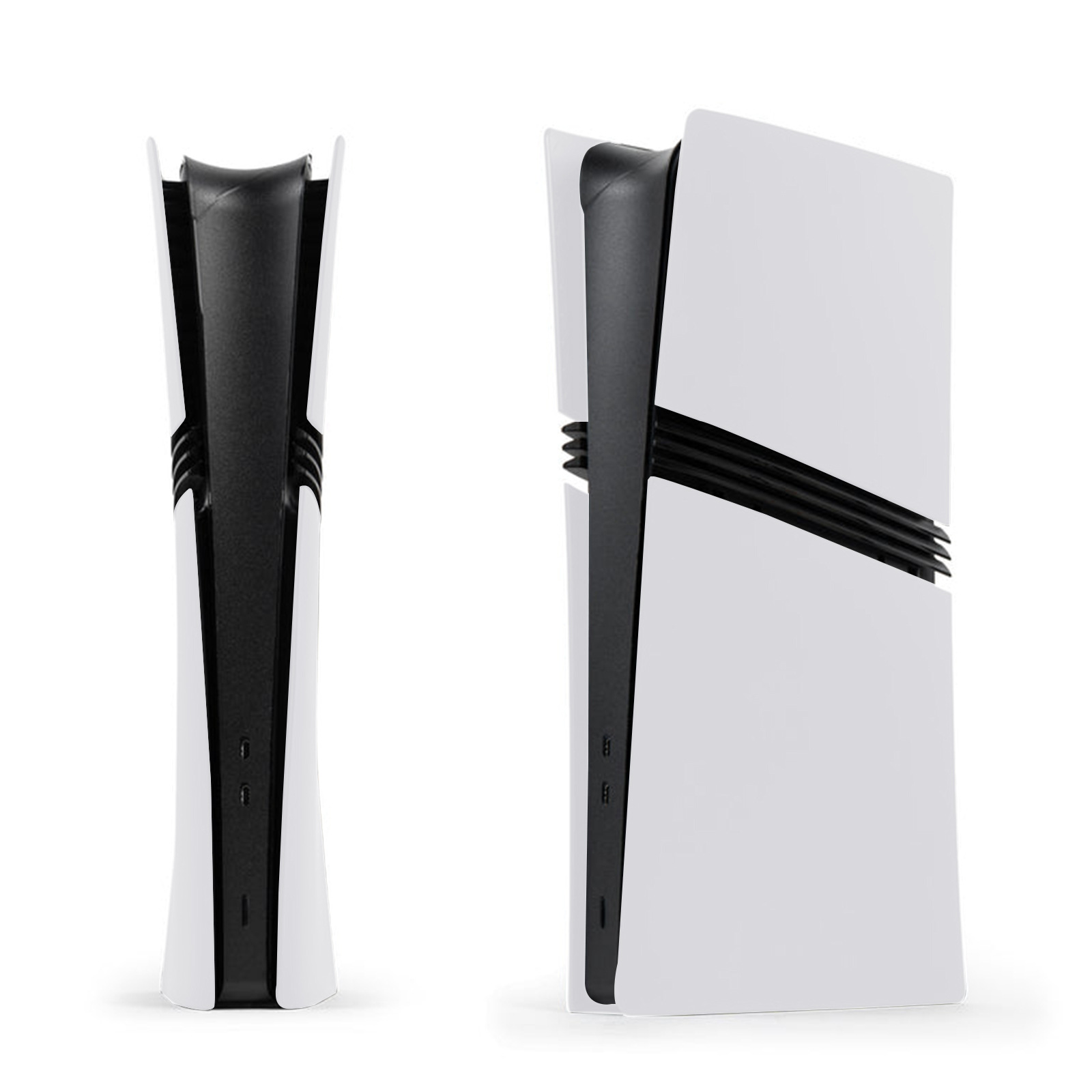 Transfronterizo exclusivo PS5Pro caja de reemplazo de fibra de carbono caja de consola de juegos caja de protección caja negra desmontable