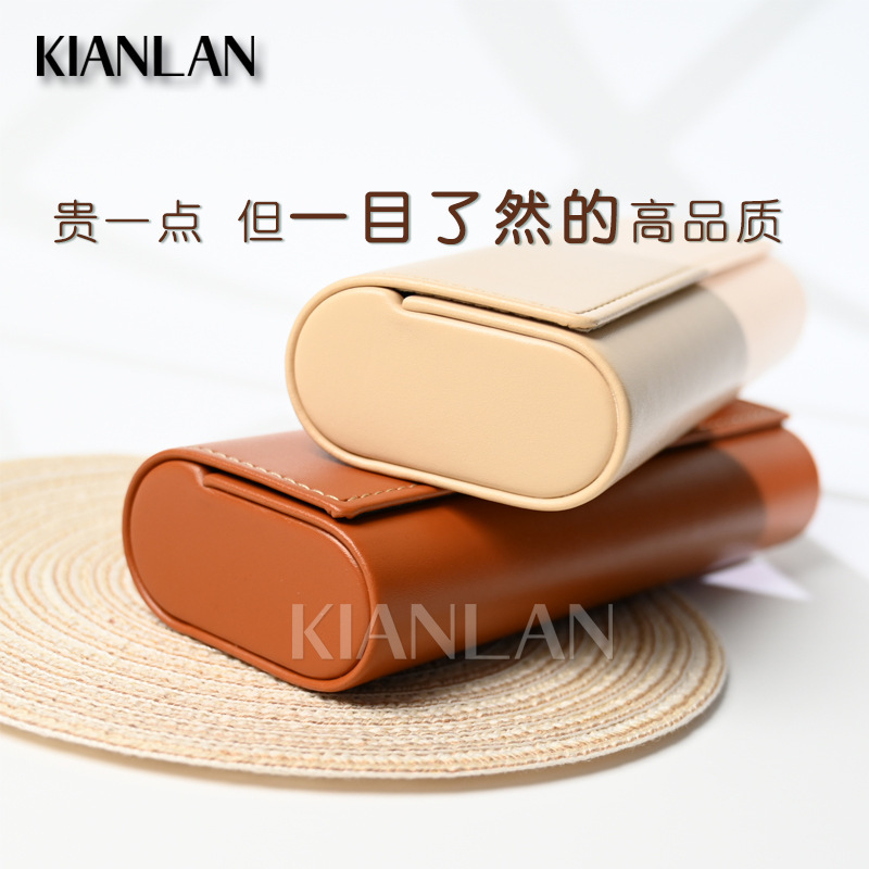 Advanced Pure Pu Glasses Case, Skin-Friendly Texture, Exquisite and Artistic Fresh Style, Optical Glasses Case, Factory Customizable Advanced Pure Pu Glasses Case, Skin-Friendly Texture, Exquisite and Artistic Fresh Style, Optical Glasses Case, Factory Customizable