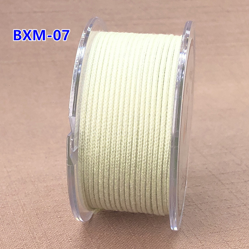 1.5 ミリメートルコア入りポリエステル綿糸耐摩耗性文具糸ダイヤモンドスタームーン菩提ビーズブレスレット diy 手織りワイヤー|undefined