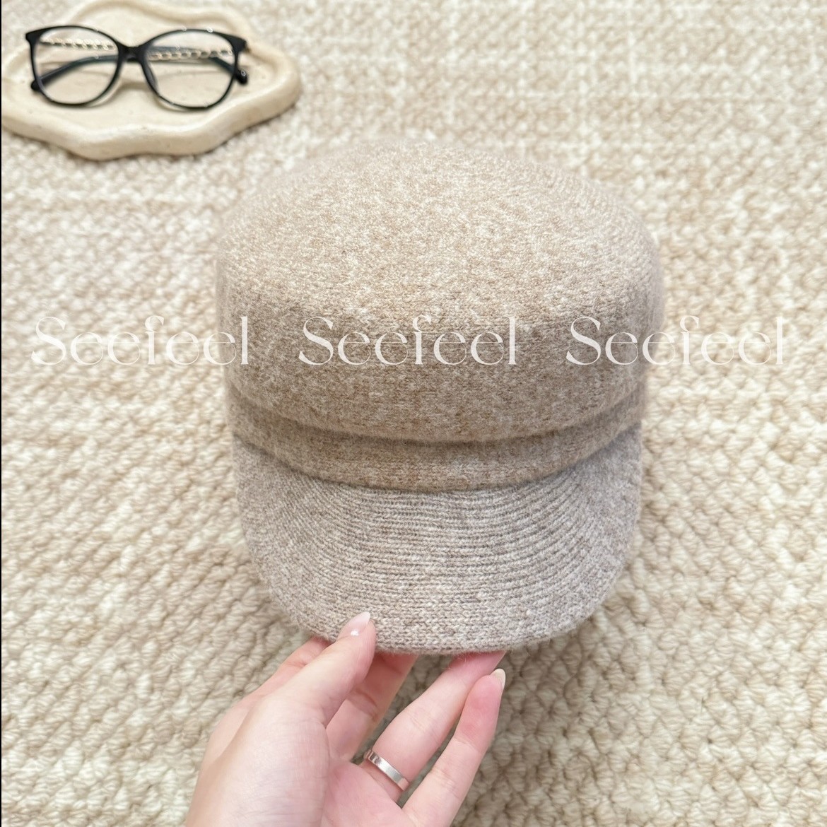 Autumn Atmosphere High-Quality Woolen Beret Spring, Autumn and Winter New Korean Style Niche Style Hat