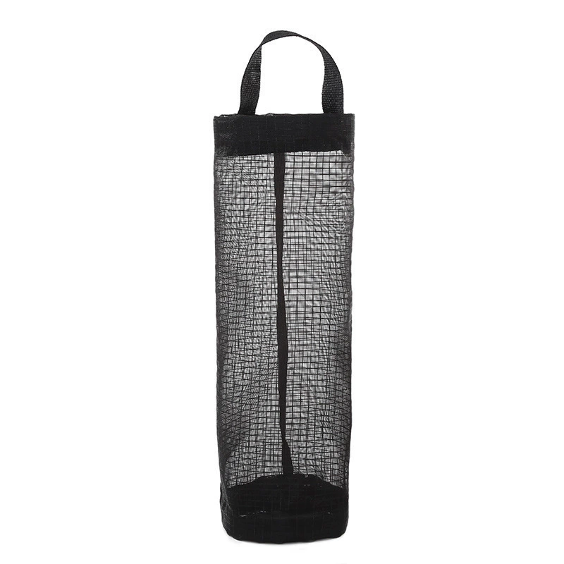 Storage system, plastic garbage bag, storage bag, shoe covers, hanging organiser