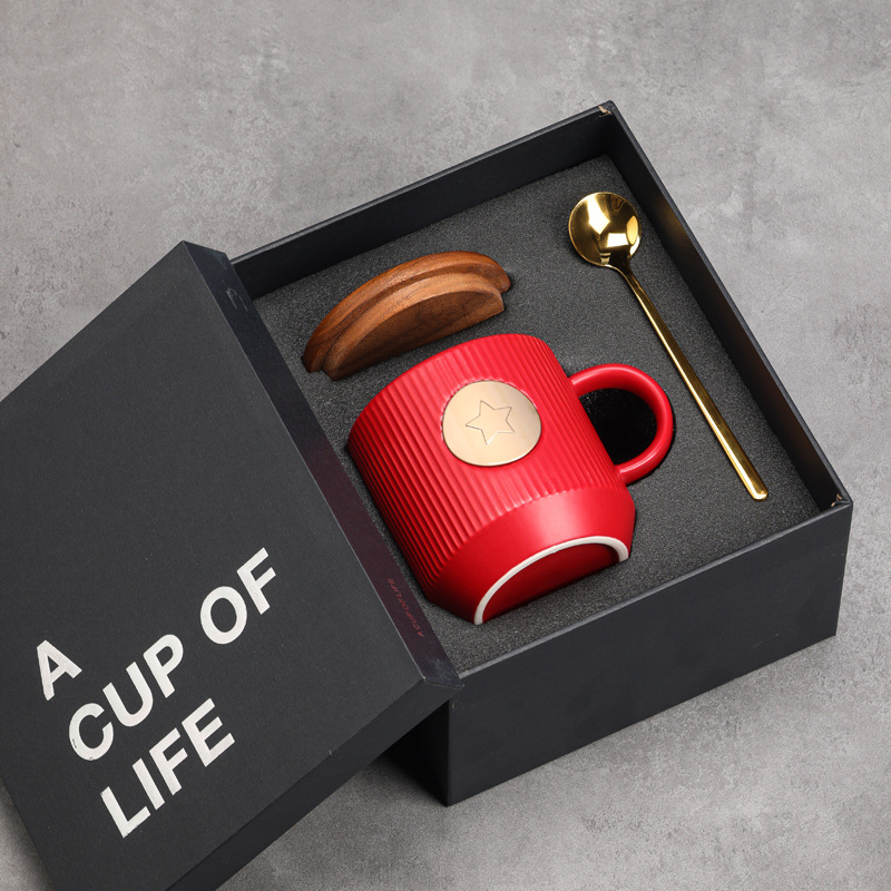 Tazas de cerámica originales, tazas de cerámica de bronce creativas, tazas de café, tazas de agua, tazas publicitarias de logotipo