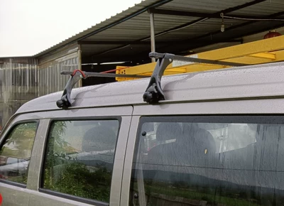Wuling Zhiguang Changan Star 2/3/9 Luggage Rack Taurus Star Golden Cup X30 Van Special Roof Cargo Wholesale (Roof rack) - buy-4-claws-and-2-crossbars-separately-no-need-to-drill-holes