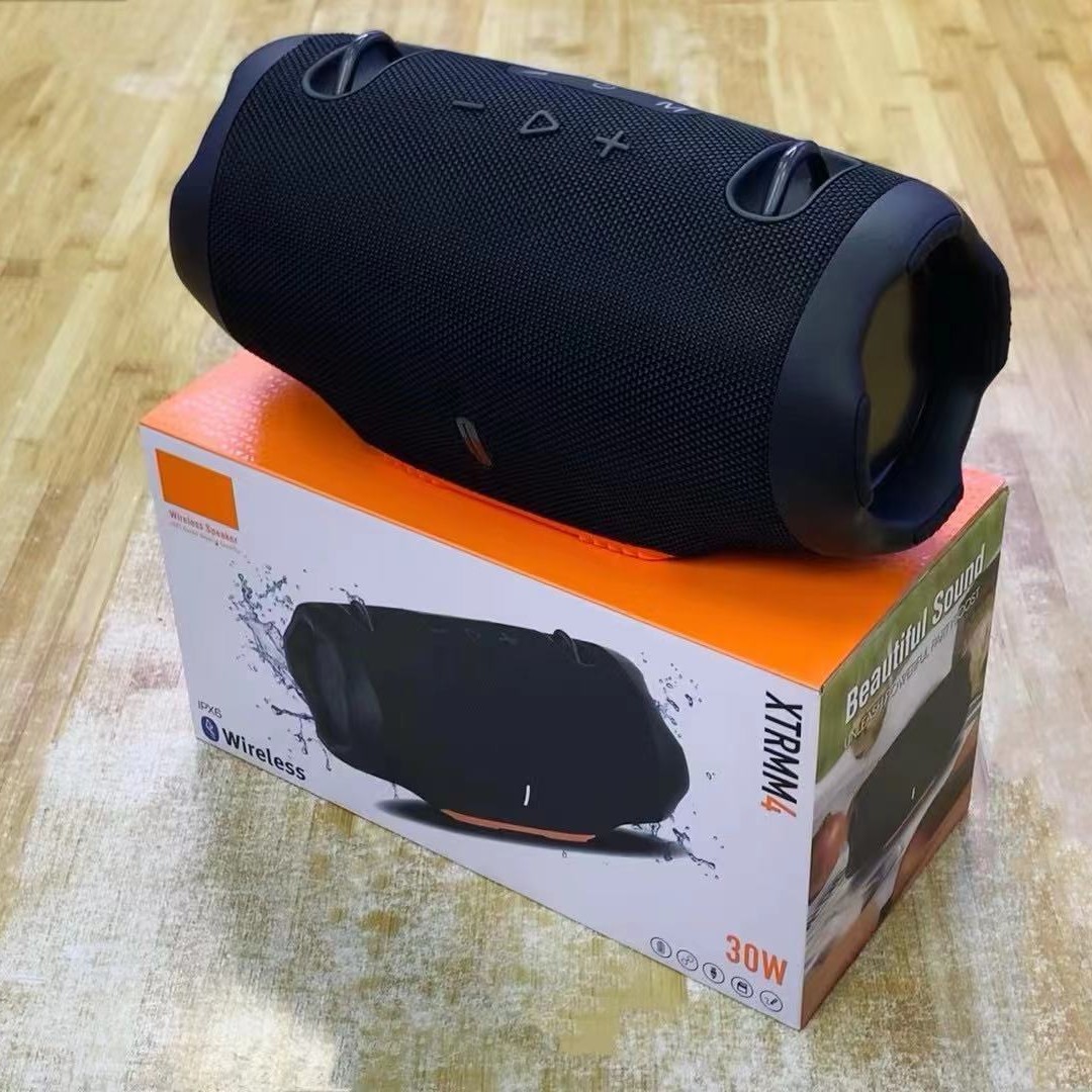 Cross-Border New Xtreem4 Rgb Music War Drum 4Th Generation Bluetooth Speaker Outdoor Strap Crossbody Large Speaker