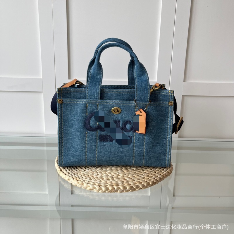 c家奥莱cargo 26托特包牛仔帆布包单肩斜挎包通勤手提包史努比|undefined
