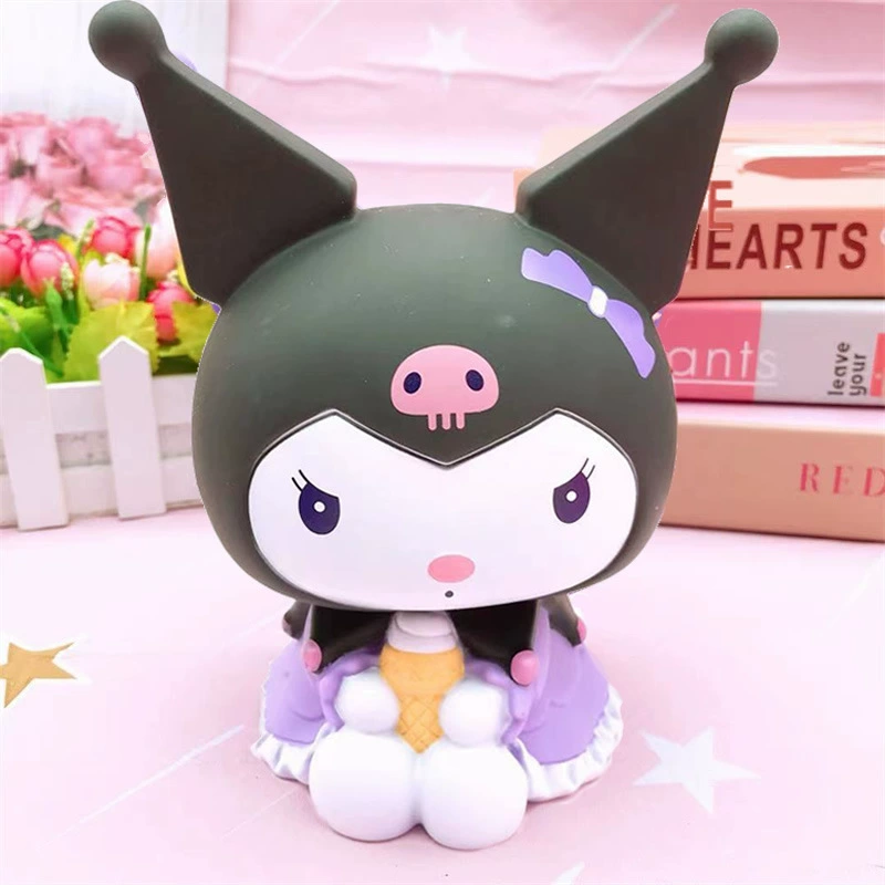 Новый стиль Cuolmy Stocking Tank Cartoon Girls' Heart для детей, противоскольная денежная банка, милая коробочка