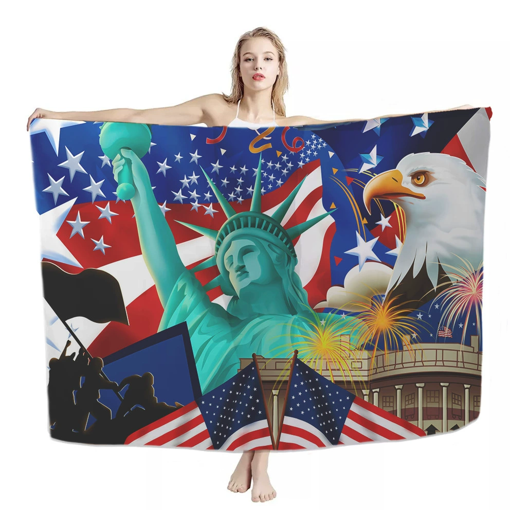Пляжное полотенце для быстрого сушки после купания, США, Amazon