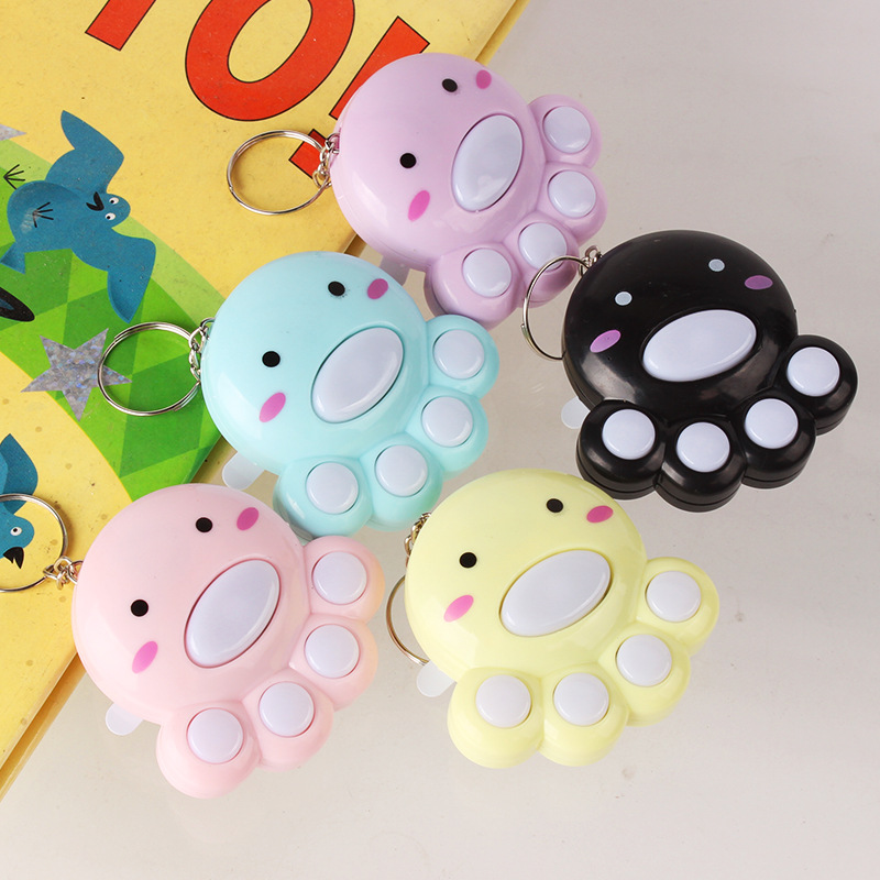 Nuovo portachiavi giocattolo elettronico per allenamento della memoria del polpo Mini Twisting Egg Machine_voghion.com