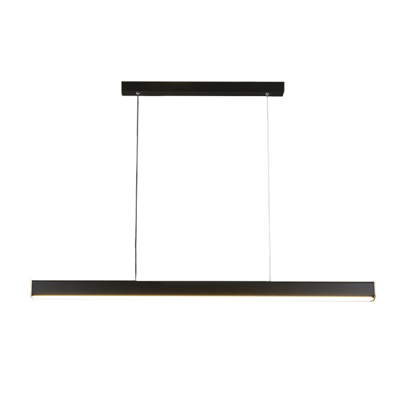 Lámpara de Techo para Restaurante, Estilo Nórdico Minimalista, Tira Larga, Iluminación para Comedor, Barra, Mesa, Fábrica Zhongshan, Espectro Completo