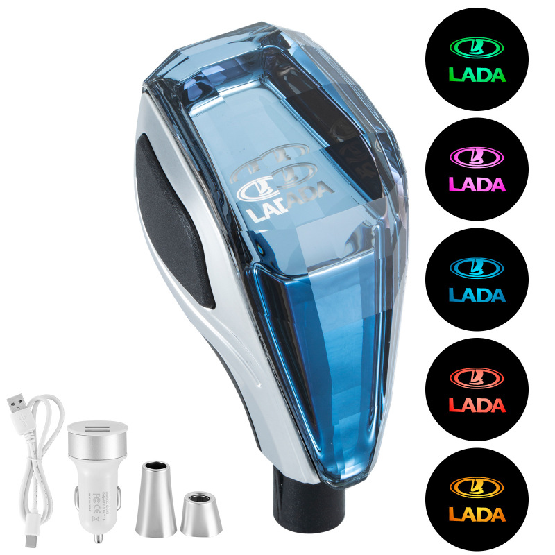 Accesorios de automóviles para Toyota Mazda Mitsubishi Crystal Gear Handle Head Head Lighting Gear Head image 24