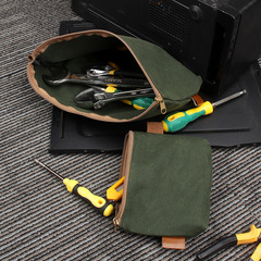 wessleco canvas tool bag portable household electrician tool bag car hardware tool bag electrician bag