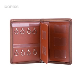 Office business real estate package real estate delivery package key zipper package leather folder manager package information package wholesale