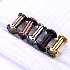 Household high-definition large viewing angle surveillance anti-pry cat's eye visual access control large zinc alloy cat's eye door mirror factory direct supply