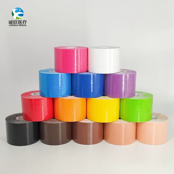 Cross-Border Amazon Kinesiology Patch Fitness Knee Pads Elbow Ankle Protection Sports Tape Protective Gear Elastic Muscle Patch
