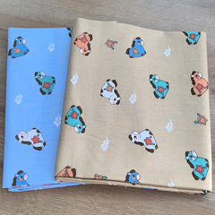 7a抗菌純綿布地DIY手作り布子供用アニメ綿布綿100% の小さい花の子供用カバー生地