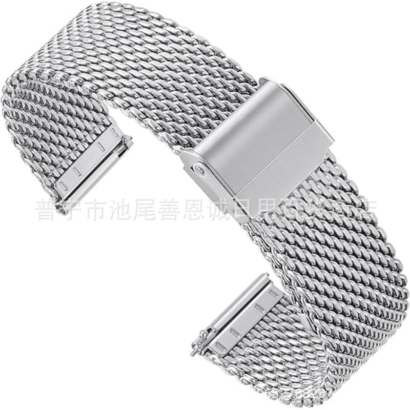 Suitable for Huawei Gt3 Stainless Steel Milan Strap Huawei Gt2 Steel Strap Watch3Pro Double Buckle Strap 22mm