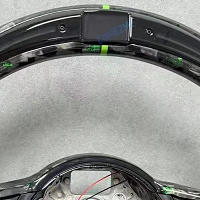 LED multi-function buttons, green forged | Steering wheel