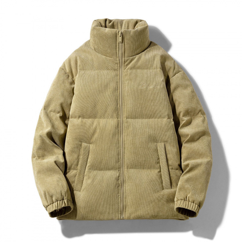 Men's winter velvet trend keep warm short down jacket