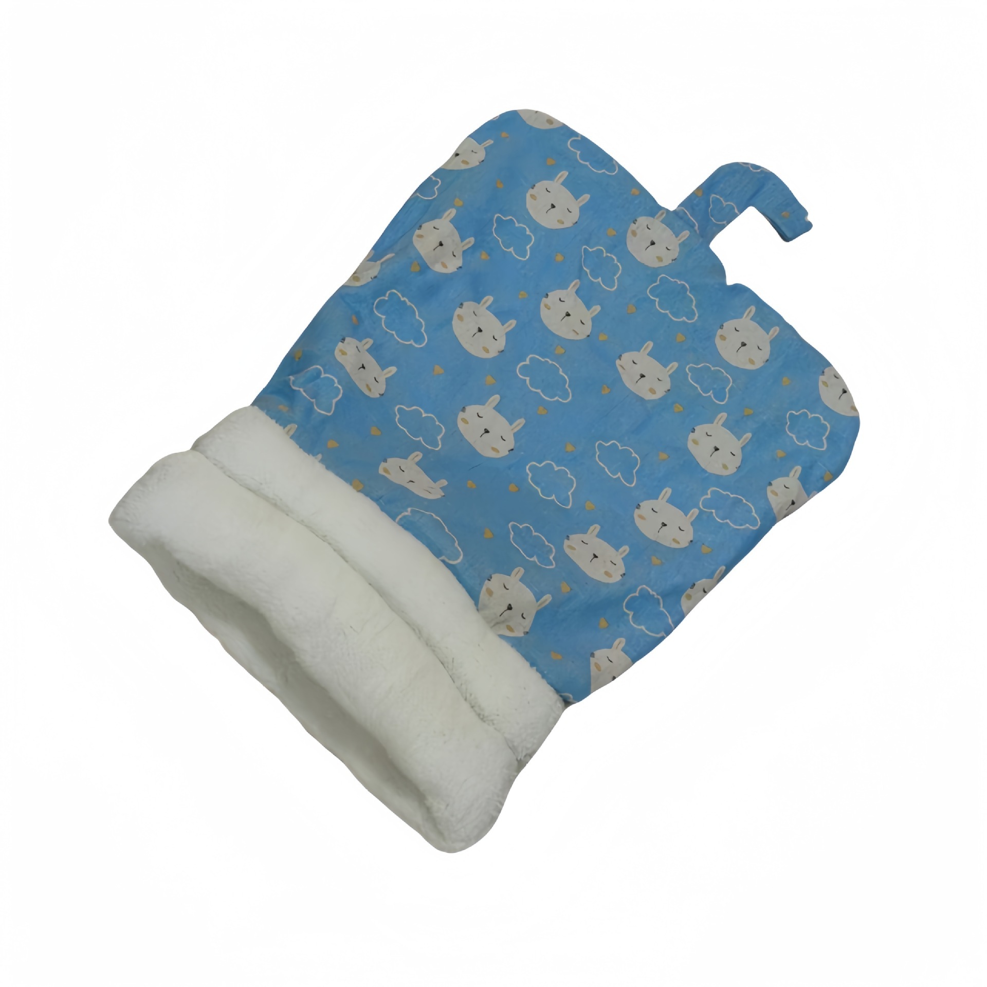 Nido de gato de mascota cachemira de cordero otoño invierno cálido gato bolsa de dormir perforación cerrada gato de seguridad invierno gato algodón nido