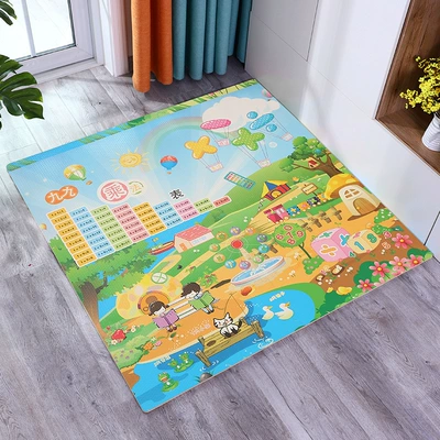 Avtomobil döşəmə paspasları Floor Mat Cartoon - happy-numbers-606010-helical-teeth-a-pack-of-4