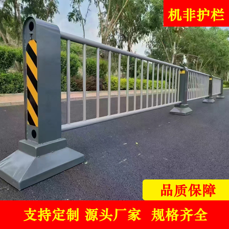 Municipal Non-Bridge Guardrails, Sidewalk Separation and Collision Prevention Bollards, Parking Lot Highway Collision Prevention Double-Tube Guardrails Municipal Non-Bridge Guardrails, Sidewalk Separation and Collision Prevention Bollards, Parking Lot Highway Collision Prevention Double-Tube Guardrails