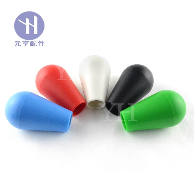 游戏机配件美式摇杆水滴型头椭圆球头娃娃机