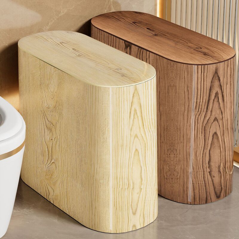 Chinese Retro Imitation Marble Trash Can Household Push-Type Large-Capacity Trash Can Living Room Kitchen Bathroom Chinese Retro Imitation Marble Trash Can Household Push-Type Large-Capacity Trash Can Living Room Kitchen Bathroom