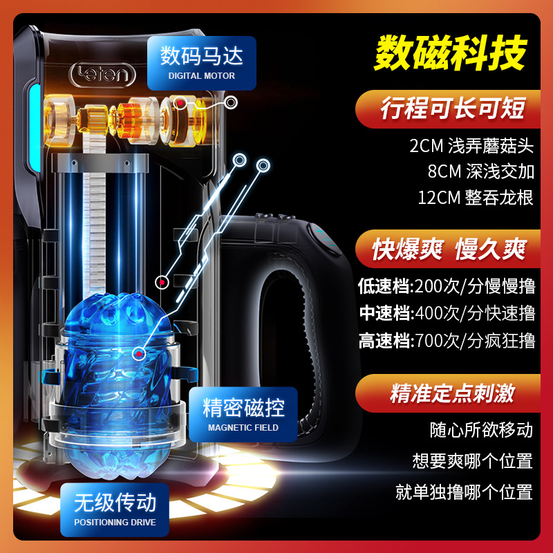 Men's automatic telescopic electric airplane for adults