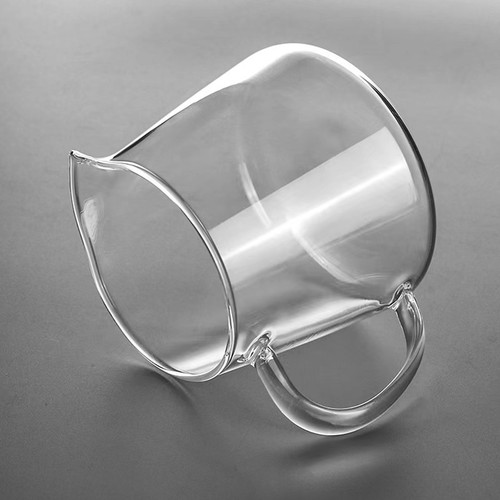厂家批发加厚玻璃公道杯玻璃分茶器大号玻璃茶海茶道配件公道杯