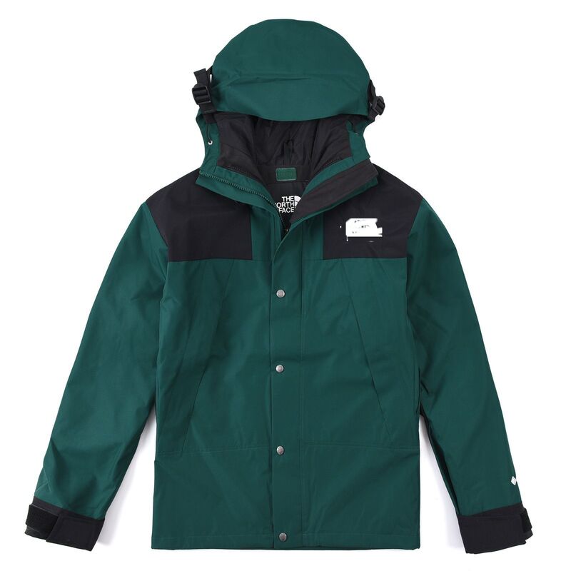 外贸1990冲锋衣男女美版北家登山服三合一户外防风情侣外套连帽|undefined