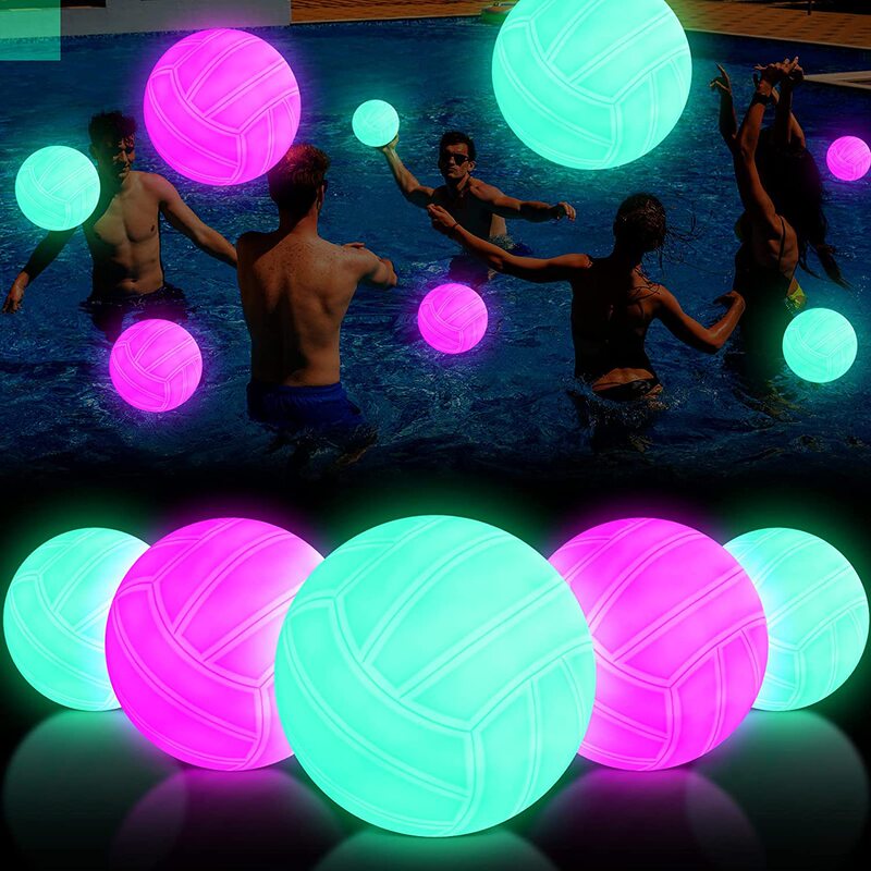 Luminous small volleyball PVC luminous fluorescent inflatable Volleyball Beach ball waterproof indoor and outdoor interactive toys Luminous small volleyball PVC luminous fluorescent inflatable Volleyball Beach ball waterproof indoor and outdoor interactive toys