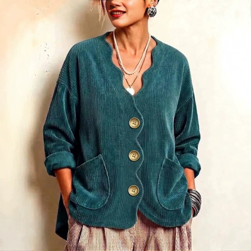European and American cross-border women's autumn and winter new knitwear, V-neck French retro style loose sweater for women, outerwear European and American cross-border women's autumn and winter new knitwear, V-neck French retro style loose sweater for women, outerwear