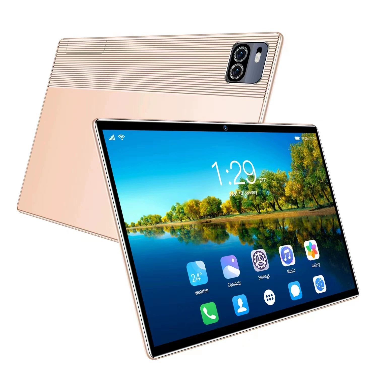 Планшет x101 10 дюймов, MTK6755, 3G, 2 ГБ ОЗУ 16 ГБ ПЗУ, IPS 1280×800