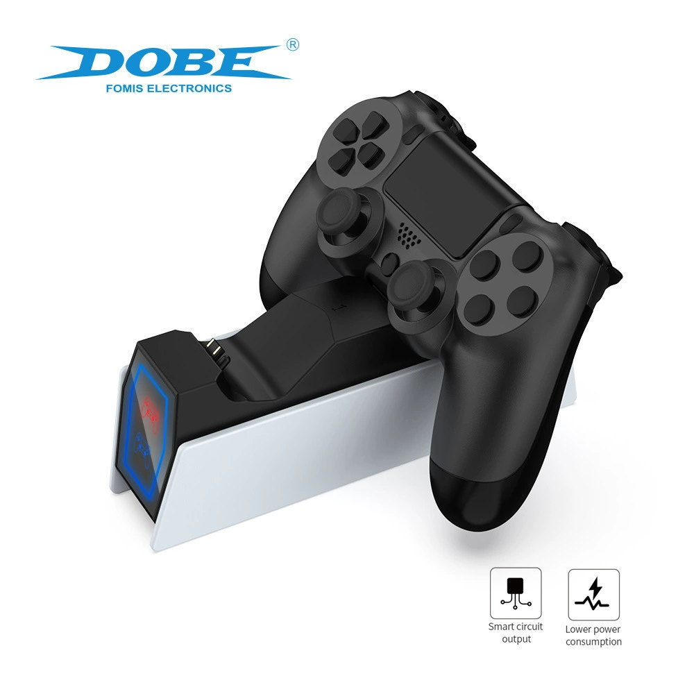 PS4 беспроводной контроллер контакт двойной зарядки PS4 SLIM/Pro база зарядки контроллера с LED индикатором