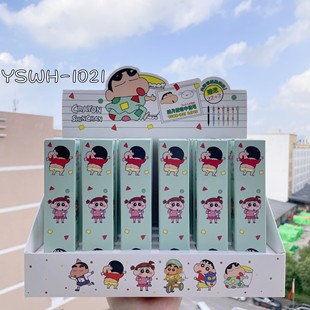 YSWH-1021 new crayon small new patch cartoon cute blind box pen writing super smooth push gel pen