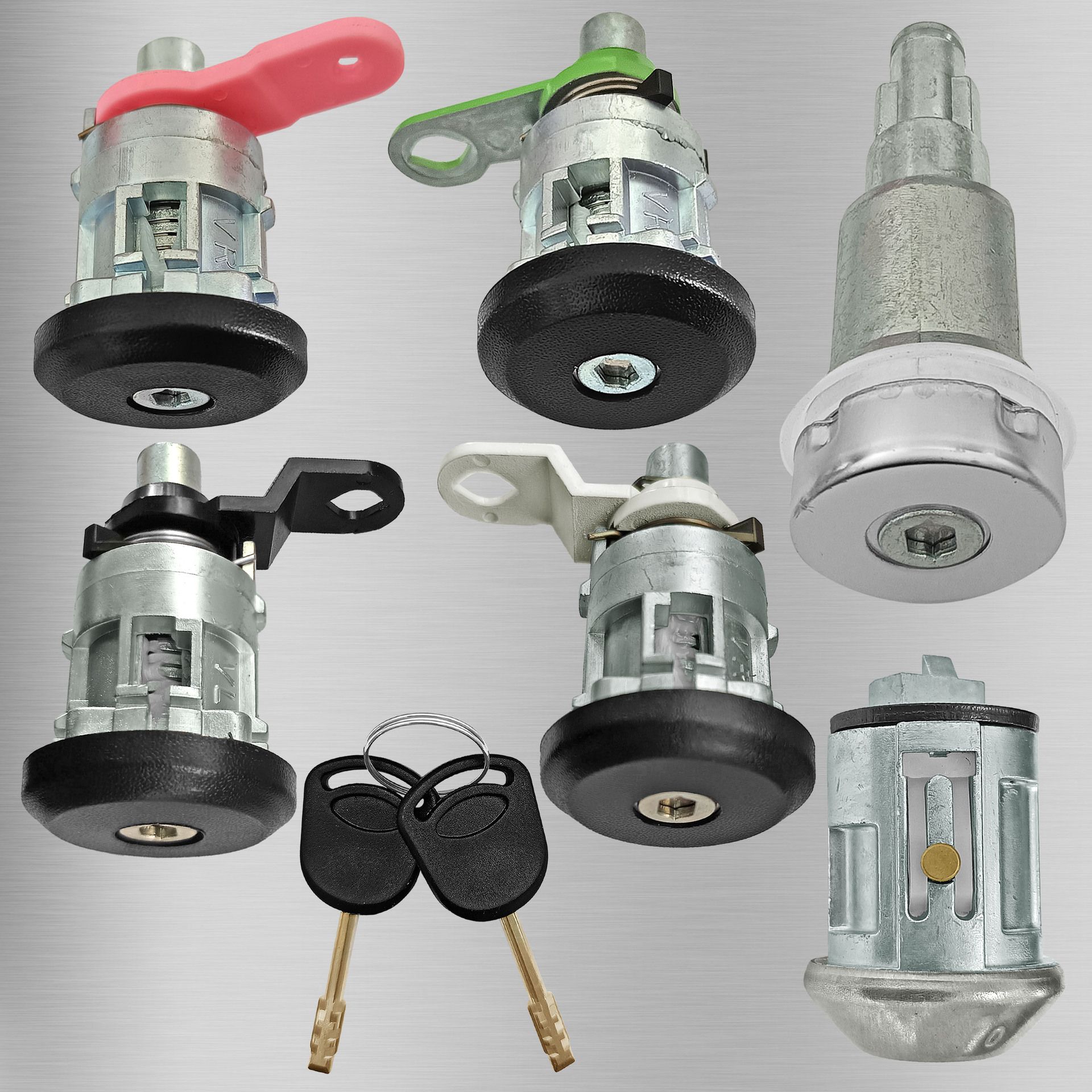 Juego de cerraduras para Ford Transit 1992-2000, cilindro de cerradura completo para Ford, OE:95VBB22050BG