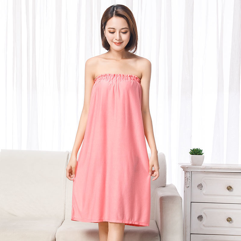 뷰티 살롱 욕조 목욕 스커트 땀을 흘리는 목욕 가운 사우나 목욕 가운 목욕 타월 포장 된 가슴 나이트 드레스 여성용 FENGLUN