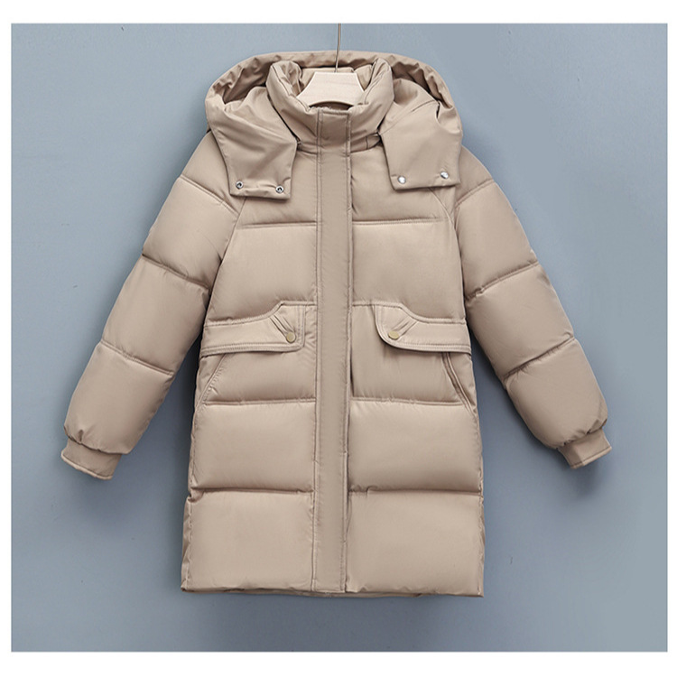 2025 invierno plumón de algodón para mujeres nuevas moda de comercio exterior coreano grueso abrigo suelto de moda image 2
