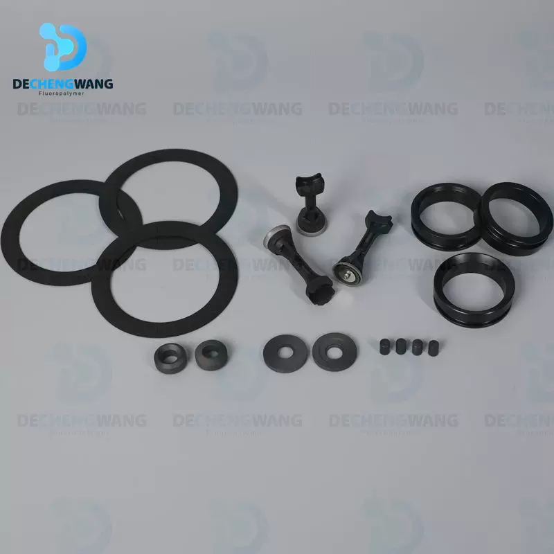 德诚旺 车企空悬气缸四氟活塞环液压密封 PTFE环真空泵活塞环密封
