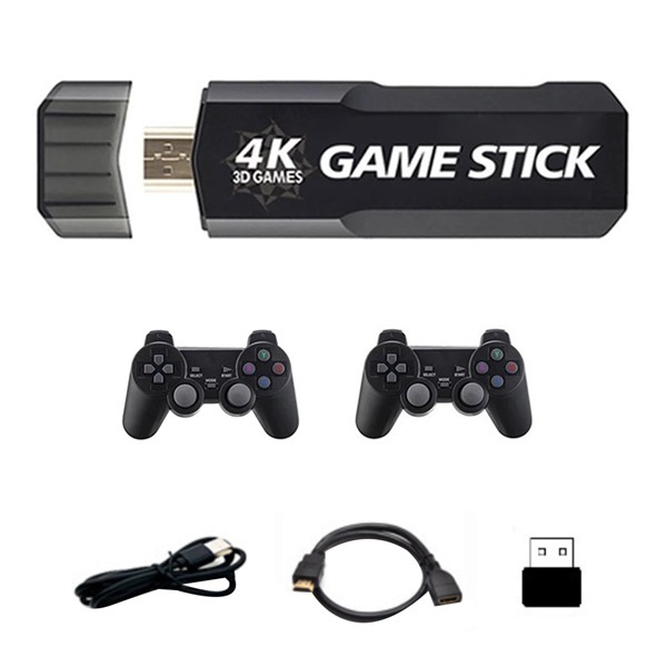 1 Set Black Plastic Gd10 Hd Psp Home Tv Game Console Pandora Game Box 4K Wireless