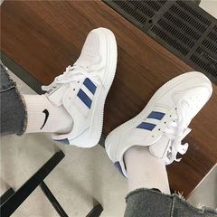 Men's shoe trendy INS style student couple white casual sneakers for girls' college fashion versatile leisure sports flat shoes for girls