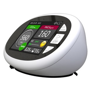Factory Direct sales dingmeng carbon dioxide detector multifunctional CO2 PM2.5 temperature and humidity detection